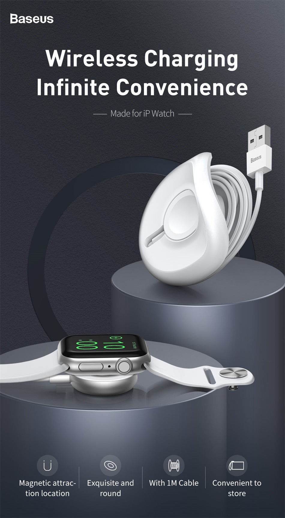 Baseus Wireless Charger for Apple
