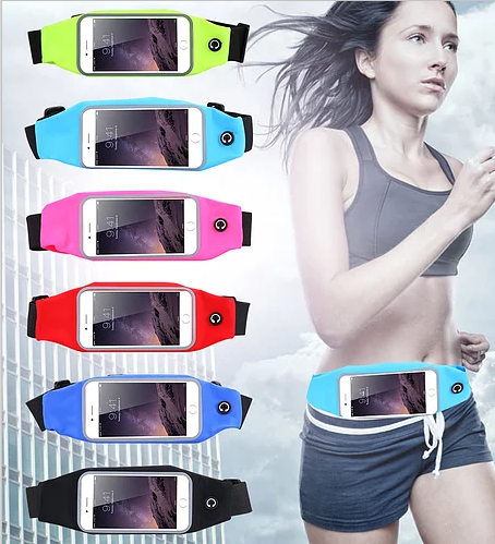 Waterproof Sport Gym Waist Bag Case For iPhone & Samsung