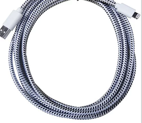 Apple Certified Lightning Tangle Free iPhone Charger Sync Cable 10 Feet Long (MF