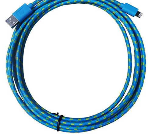 Apple Certified Lightning Tangle Free iPhone Charger Sync Cable 10 Feet Long (MF