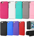 IPhone Dual Layer Credit Card and Stand Case For iPhone 6/6s & 6s/6s+