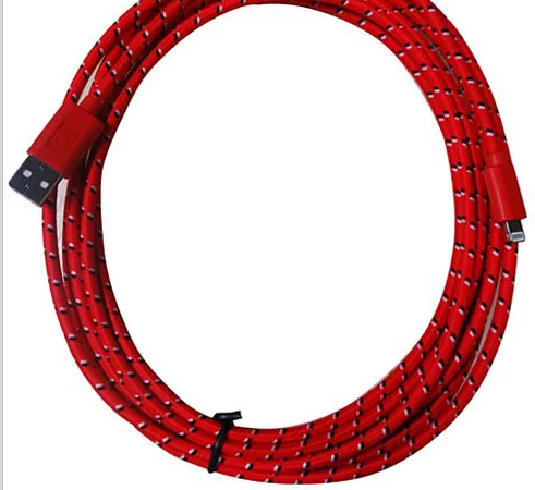 Apple Certified Lightning Tangle Free iPhone Charger Sync Cable 10 Feet Long (MF