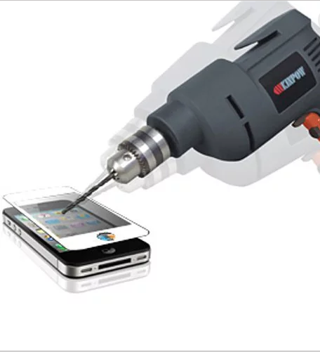 Bulletproof Tempered Glass Screen Protector for iPhone & Samsung