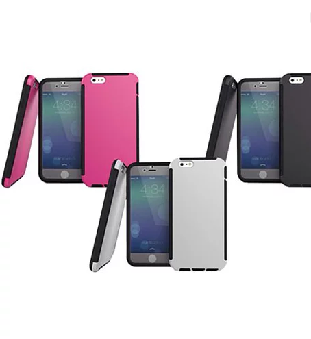iPhone 6 / 6+ Dual Layer Armor Case With Screen Protector (Multiple Colors)