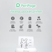 Peripage A6 Bluetooth handheld photo printer Small printer mini printer pocket printer for IOS Android system phone