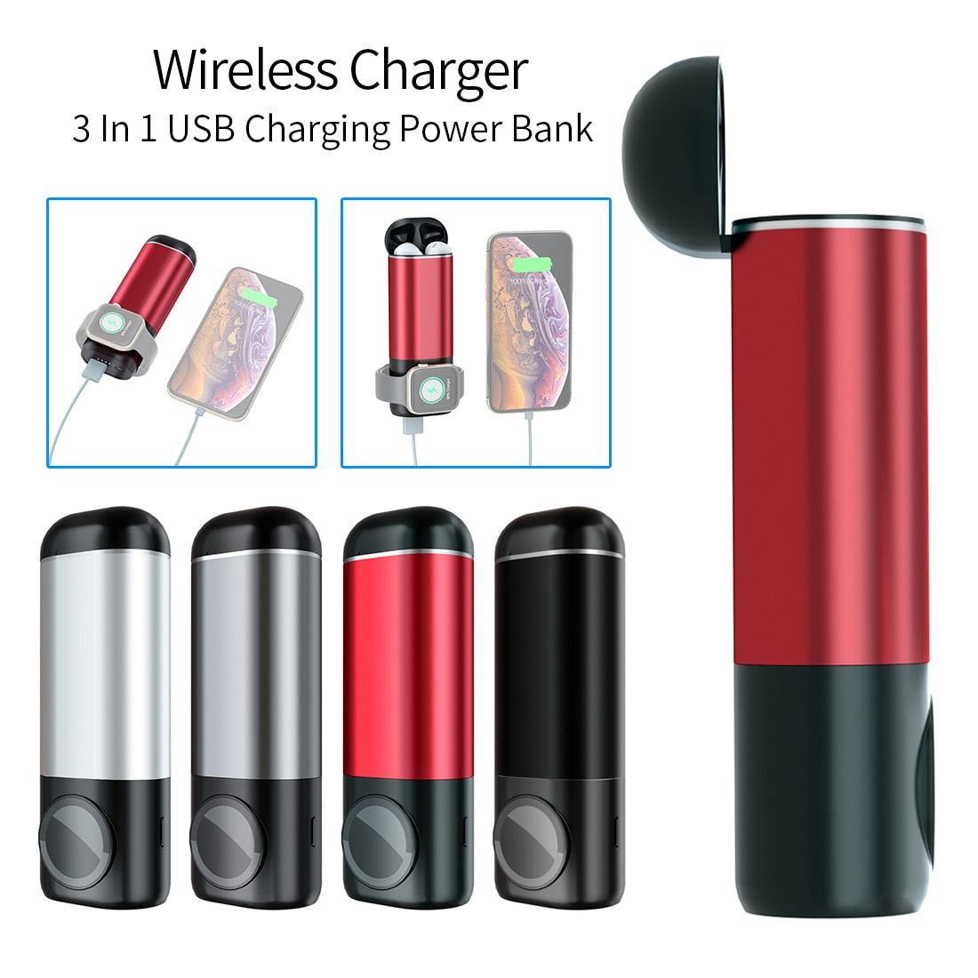 3 in 1 Wireless Charger