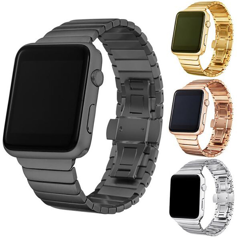 Luxury Stainless Steel Bracelet Band for Apple Watch