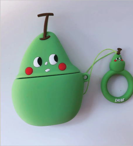 3D Design Silicone Protective Case for AirPods 1 & 2 (LED Not Visible)