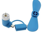 Portable Electric Mini Fan Cooling For iPhone & Samsung