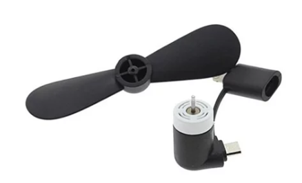 Portable Electric Mini Fan Cooling For iPhone & Samsung