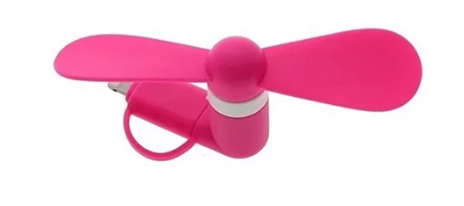 Portable Electric Mini Fan Cooling For iPhone & Samsung